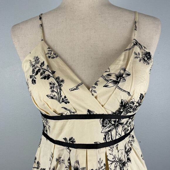 Maurices Floral Print Spaghetti Strap Midi Dress Size 3/4 EUC - Picture 2 of 8